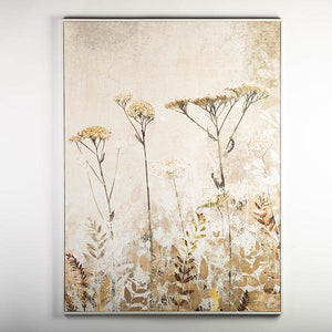 Framed Canvas, Moonlit Meadow