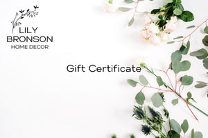 Gift Certificate